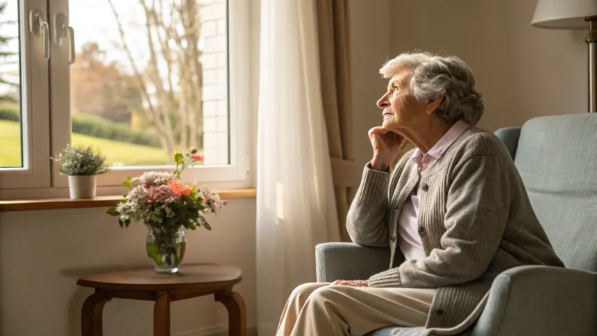 elderly woman assisted living