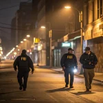 federal officers overnight patrols
