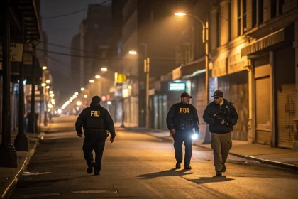 federal officers overnight patrols