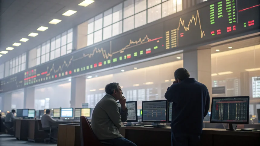 investors step back