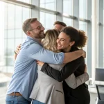job hugging workplace