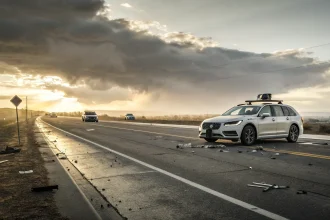 self driving technology crash