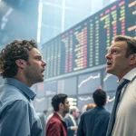 volatile trading session