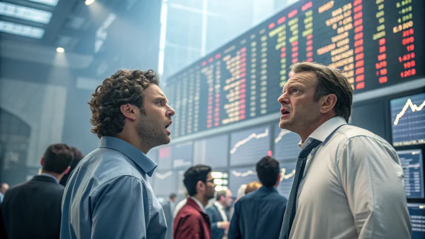 volatile trading session