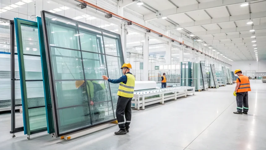 bank upgrades glass manufacturer