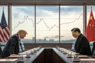 china tensions rise amid financial challenges