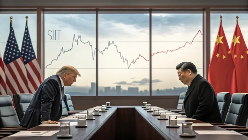 china tensions rise amid financial challenges