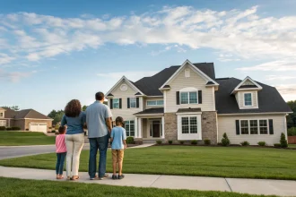 expensive house mortgage tripled family move