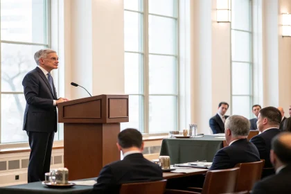 powell address rhode island business leaders