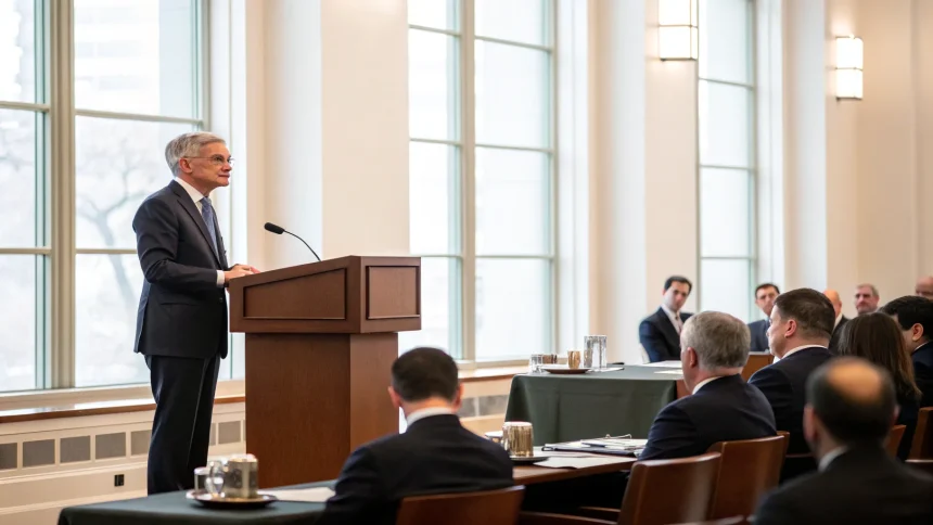 powell address rhode island business leaders