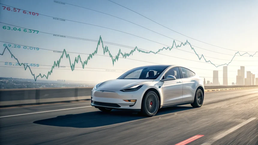 tesla drives nasdaq toward new highs