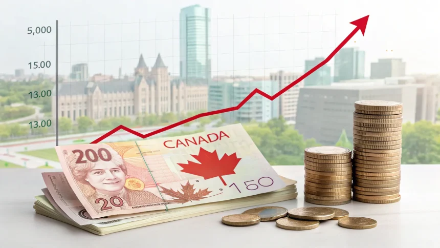 canadian dollar poised reach cents