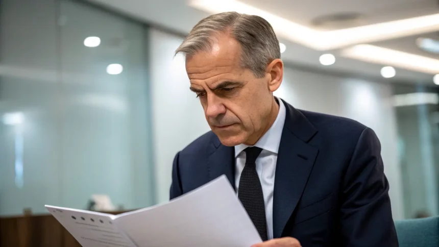 carney faces tests oil charter