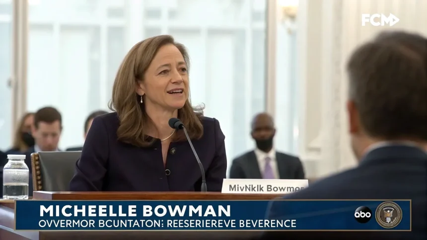 fed governor bowman defends policy independence