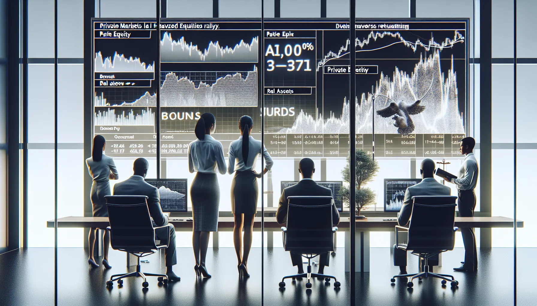 ai stock lift private markets