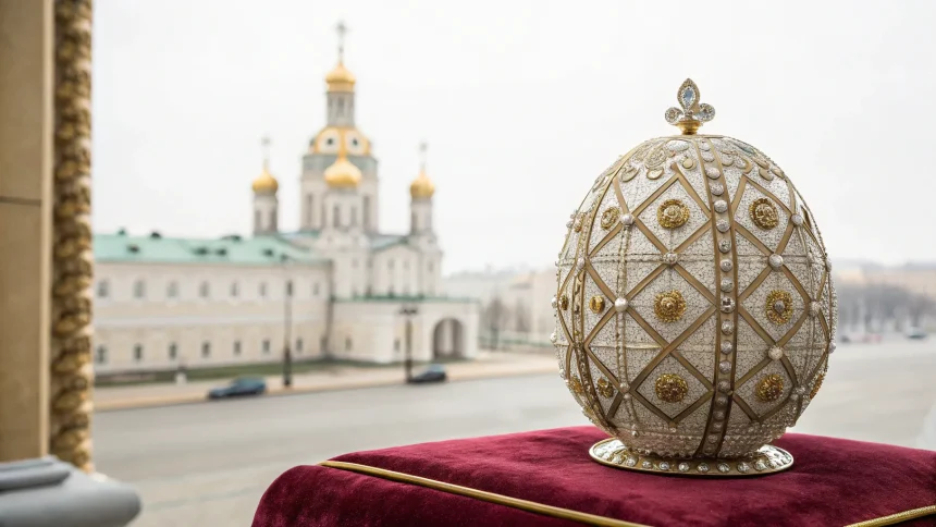 imperial winter egg diamonds romanov