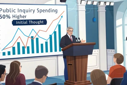 public inquiry cost overrun analysis