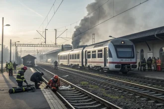barcelona train crash commuter safety