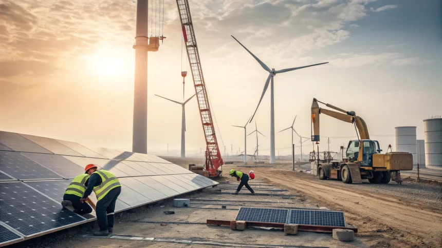 new energy plant construction timeline