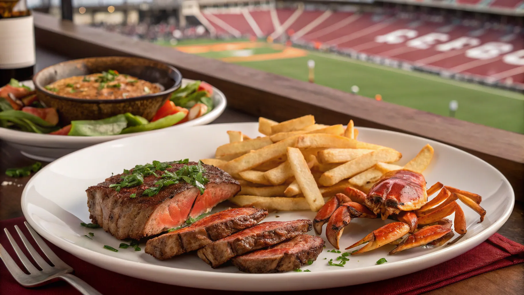 bay area flavors super bowl stadium