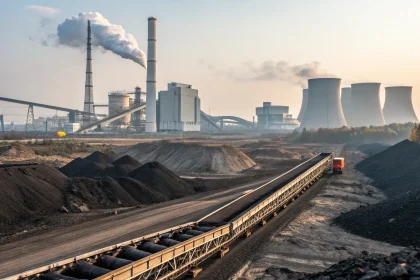 china coal production record cleaner power