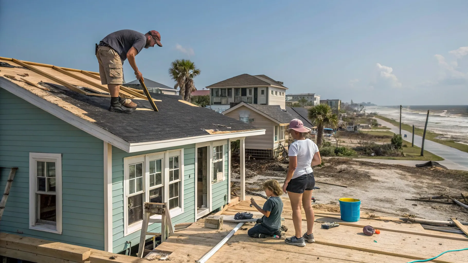 hurricane helene north carolina rebuilding efforts