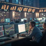 after hours trading sharp swings