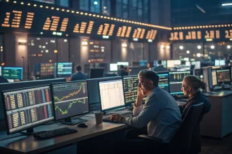 after hours trading sharp swings