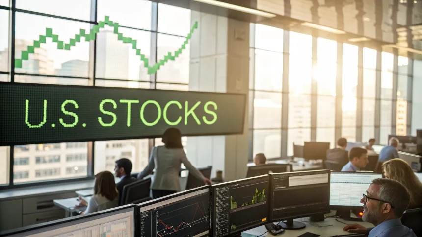 stocks rise ahead fed decision