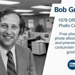 office radio contest portrait 1978