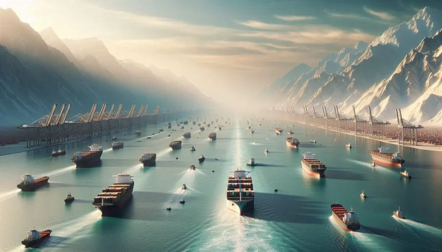 strait of hormuz traffic lull