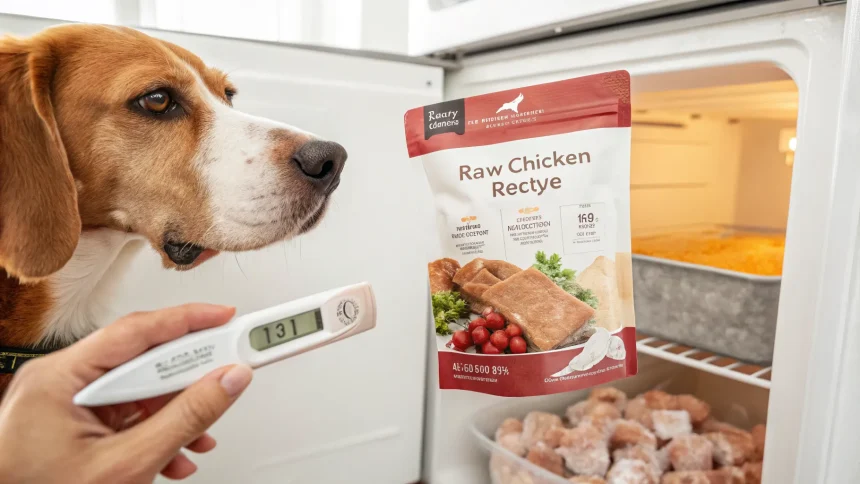 raw dog food salmonella recall