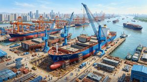 china commercial shipyards maritime capacity