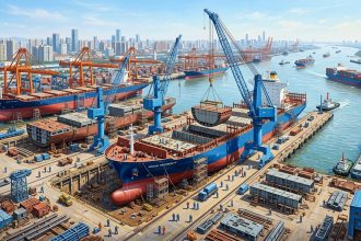 china commercial shipyards maritime capacity